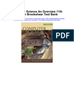 Ebook Computer Science An Overview 11Th Edition Brookshear Test Bank Full Chapter PDF