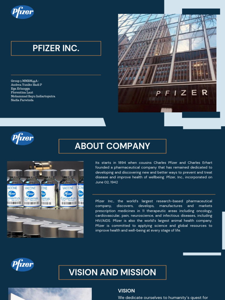 Pfizer Inc. Updated | PDF | Strategic Management | Pfizer