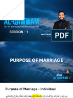 Al Qawwam - Day 1 - Purpose of Marriage