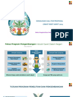 PAPARAN BPDPKS - Webinar Sosialisasi Program Litbang Edit