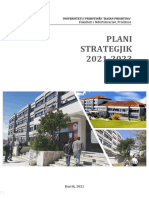 Plani Strategjik 2021-2023: Fakulteti I Ndërtimtarisë, Prishtinë