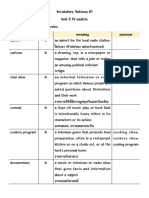 Vocab Gateway b1 (Unit 5)