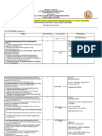 Budget of Work Komunikasyon Sy 22 23