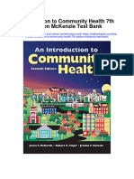 Introduction To Community Health 7Th Edition Mckenzie Test Bank Full Chapter PDF
