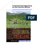 Principles of Geotechnical Engineering 8Th Edition Das Solutions Manual Full Chapter PDF