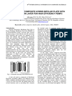 A Single Type Composite Hybrid Bipolar Plate With Gas Diffusion Layer For High Efficiency Pemfc