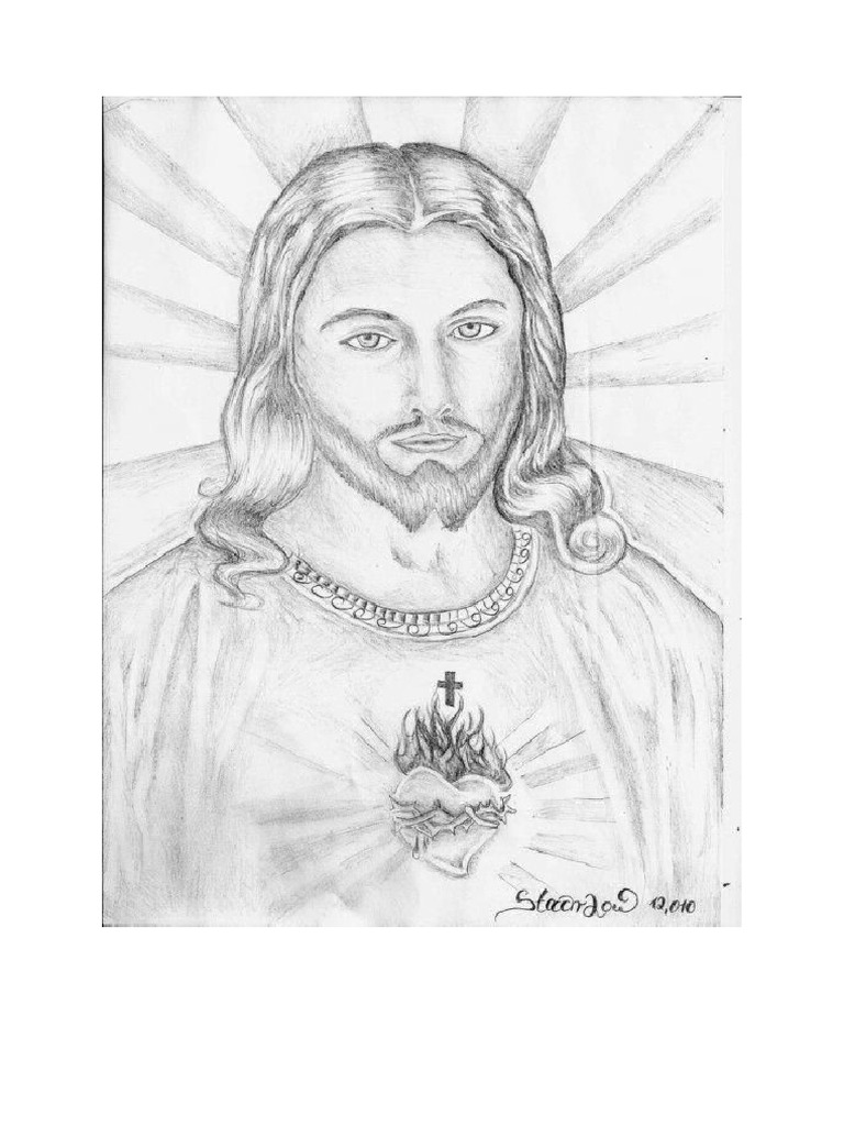 Jesus Drawing Pic2 | PDF