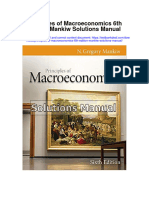 Principles of Macroeconomics 6Th Edition Mankiw Solutions Manual Full Chapter PDF