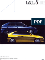 Depliant - Lancia Delta HPE Seconda Serie