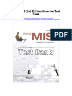 Using Mis 2Nd Edition Kroenke Test Bank Full Chapter PDF