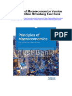 Principles of Macroeconomics Version 3 0 3Rd Edition Rittenberg Test Bank Full Chapter PDF