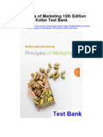 Principles of Marketing 15Th Edition Kotler Test Bank Full Chapter PDF