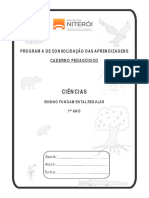 CIÊNCIAS. CADERNO 7° ANO_3° Ciclo