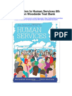 Introduction To Human Services 8Th Edition Woodside Test Bank Full Chapter PDF