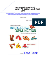 Introduction To Intercultural Communication 7Th Edition Jandt Test Bank Full Chapter PDF
