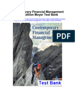 Ebook Contemporary Financial Management 13Th Edition Moyer Test Bank Full Chapter PDF