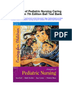 Principles of Pediatric Nursing Caring For Children 7Th Edition Ball Test Bank Full Chapter PDF