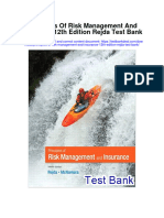 Principles of Risk Management and Insurance 12Th Edition Rejda Test Bank Full Chapter PDF