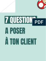 7 Questions Pour Créer Le Déclic Chez Ton Client