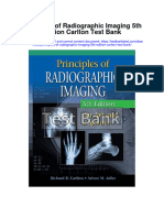 Principles of Radiographic Imaging 5Th Edition Carlton Test Bank Full Chapter PDF