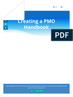 PMO - Create A PMO Handbook