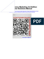 Ebook Contemporary Marketing 3Rd Edition Boone Solutions Manual Full Chapter PDF