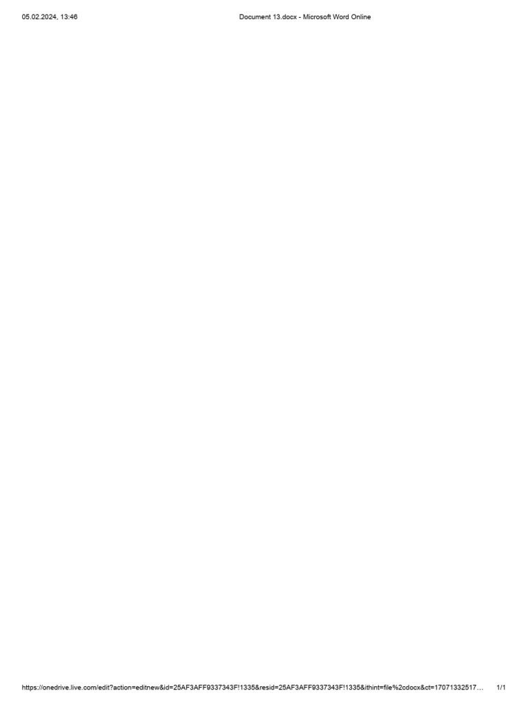 Document 13 docx Microsoft Word Online PDF