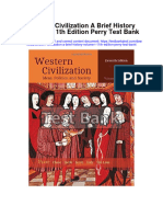 Western Civilization A Brief History Volume I 11Th Edition Perry Test Bank Full Chapter PDF