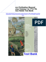 Western Civilization Beyond Boundaries Volume I To 1715 7Th Edition Noble Test Bank Full Chapter PDF