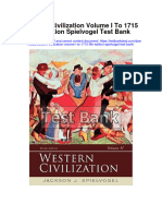 Western Civilization Volume I To 1715 9Th Edition Spielvogel Test Bank Full Chapter PDF