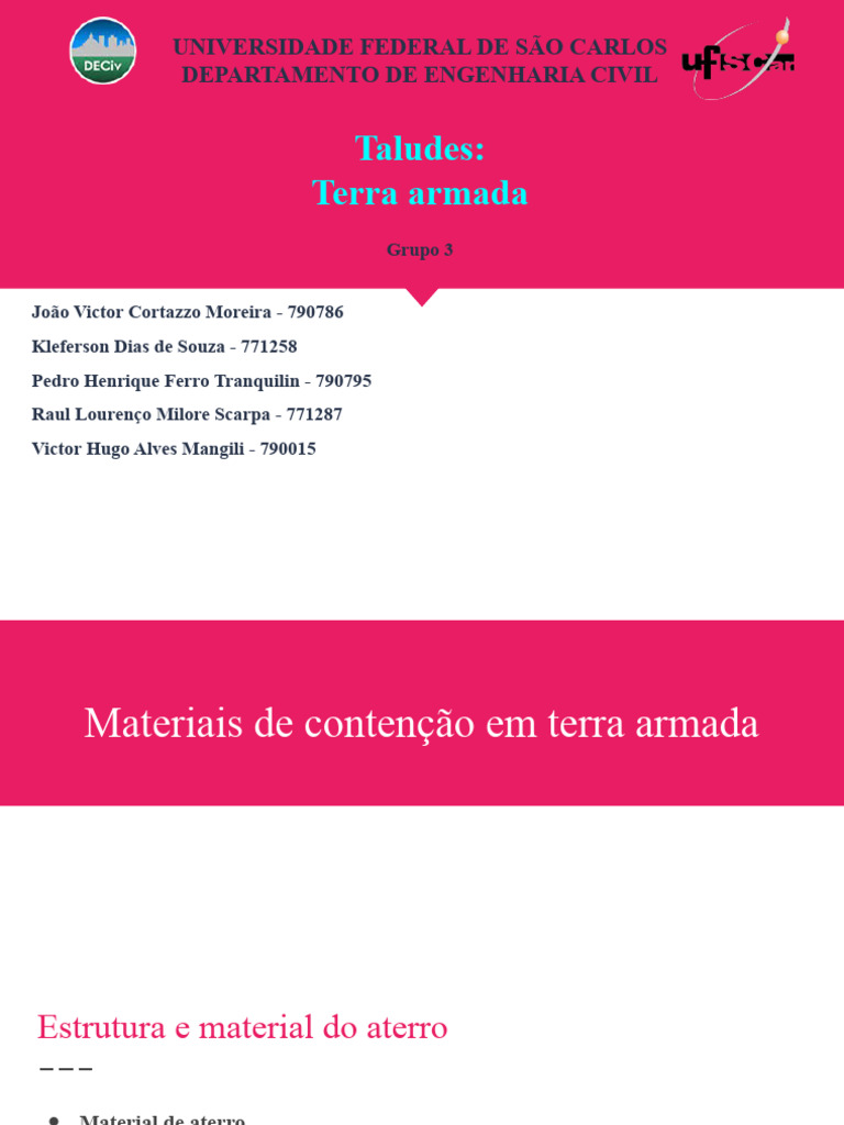 Análise de Estruturas em Terra Armada | PDF