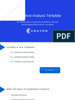 Crayons Competitive Analysis Template
