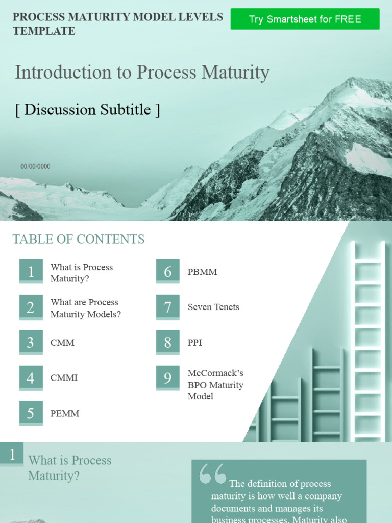 IC Process Maturity Model Levels Template 11574 PowerPoint PDF Systems Engineering Business