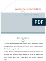 Electromagnetic Induction: Xii Science Physics