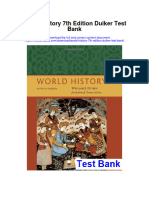 World History 7Th Edition Duiker Test Bank Full Chapter PDF
