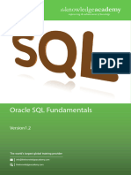 Oracle SQL Fundamentals Delegate Pack