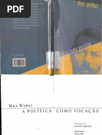 Poltica Como Vocao - Max Weber