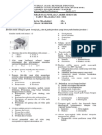 Soal PAS SMT I IPA Kls IX 2021 2022