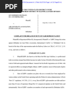 Pilots Lawsuit