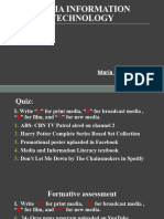 M3 Types of Media