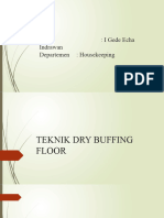Dry Buffing Floor