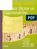 Müfit Gömleksiz, Serdar Erkan, (Eds) - Eğitimde Ölçme Ve Değerlendirme-Nobel Kitap (2010)