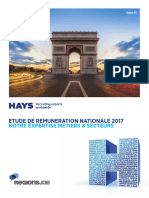 Etude de Rémunération Hays 2017