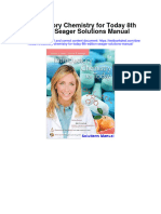 Introductory Chemistry For Today 8Th Edition Seager Solutions Manual Full Chapter PDF