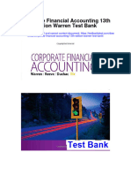 Ebook Corporate Financial Accounting 13Th Edition Warren Test Bank Full Chapter PDF