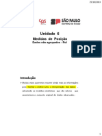 6 Unidade - Medidas de Posição (Parte I)