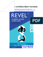 Psychology 1St Edition Marin Test Bank Full Chapter PDF
