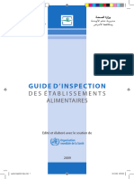 Guide Inspection Des Etablissements Alimentaires