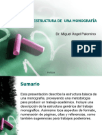 Estructura de Una Monografia