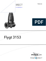 Flygt n3153 Onderdelenlijst